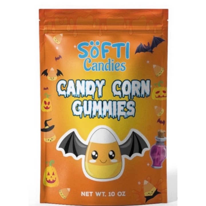 Softi- 10(oz) Candy Corn Gummies for wholesale by Pronutz