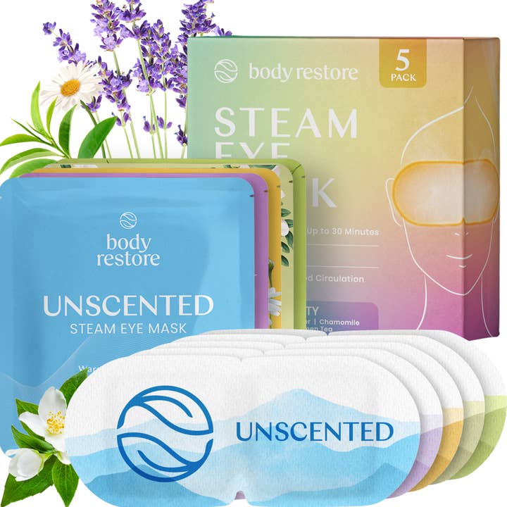Variety Steam Eye Mask (5 pack) for wholesale by body restore