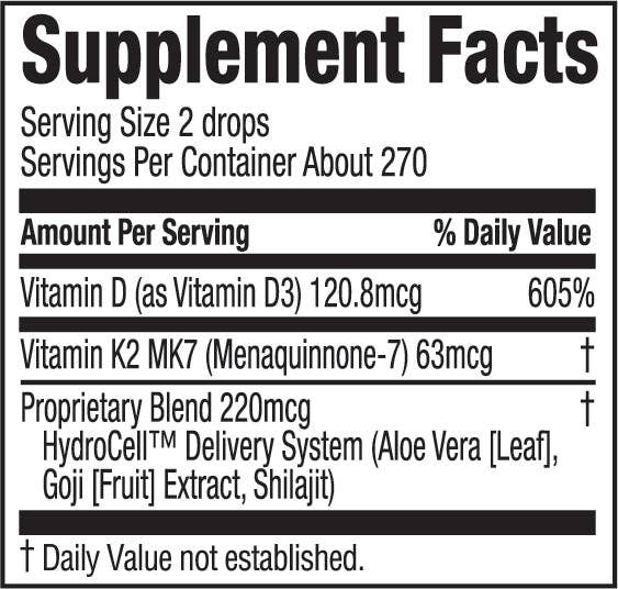 Surthrival - Wholesale Voedingssupplement/vitamine - D3+K2 daglichtconcentraat1