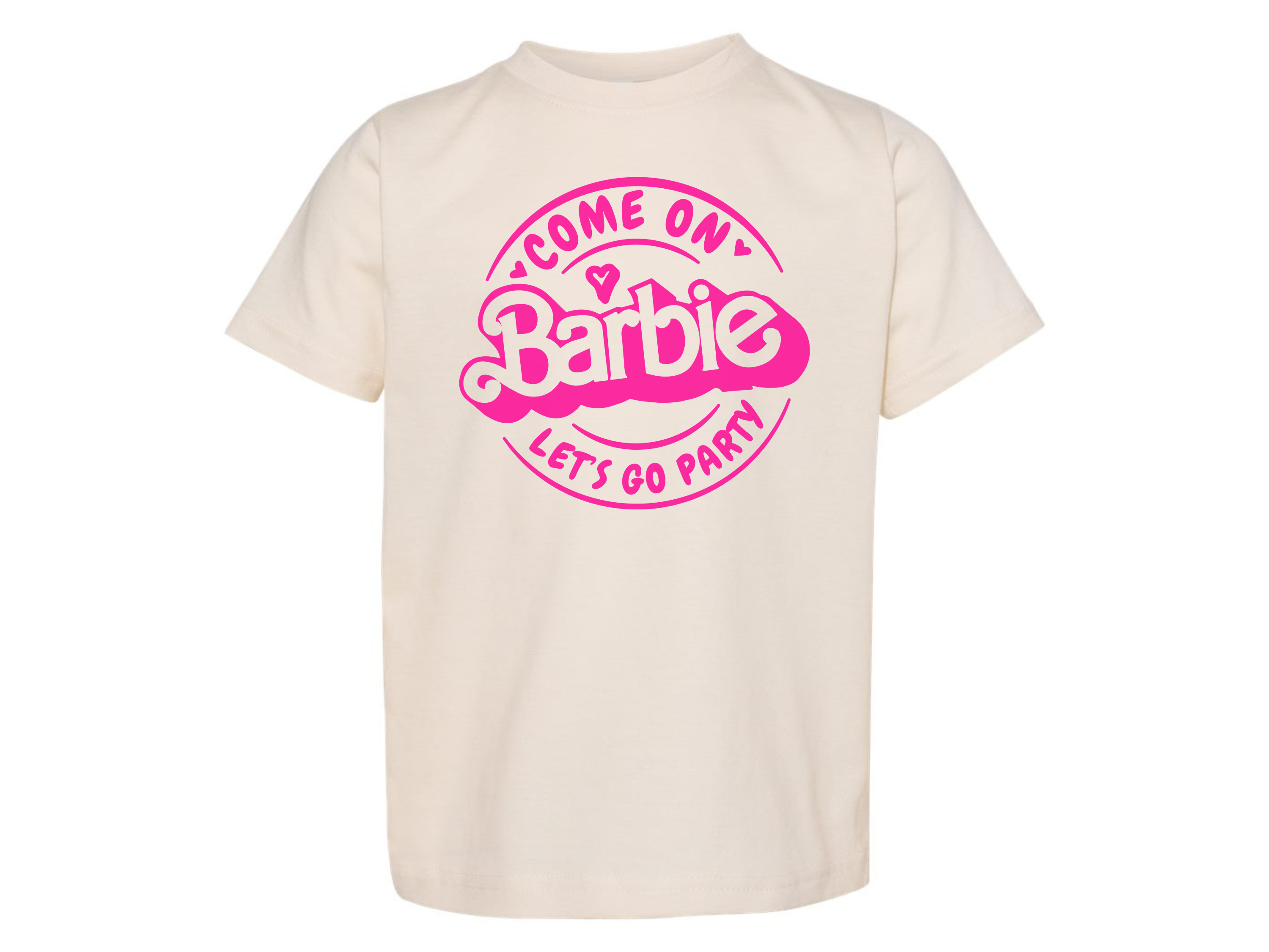 Come on Barbie Youth Graphic T-shirt voor je winkel Faire NL