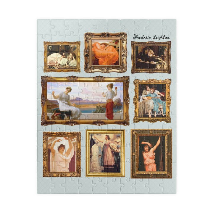 Frederic Leighton Konsthistoria Pussel: Berömda Målningar för wholesale av Opal and June