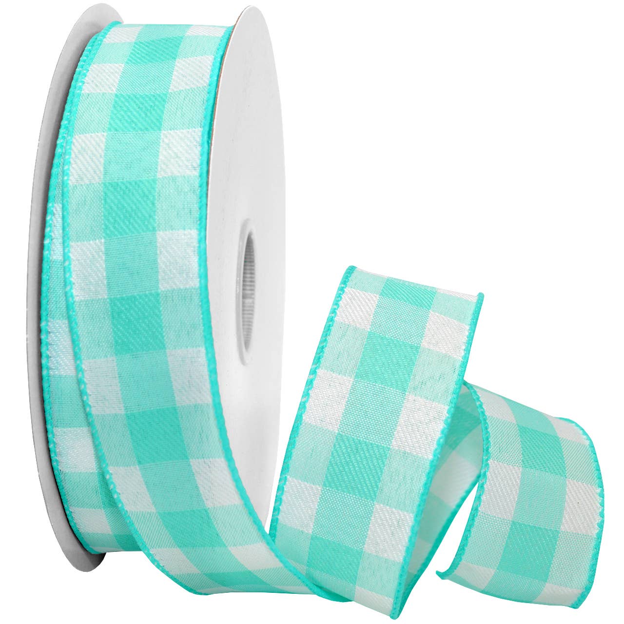 Morex Ribbon - Wholesale Ribbon - Gift Wrapping - #7382 Gingham Style (wired) Plaid1