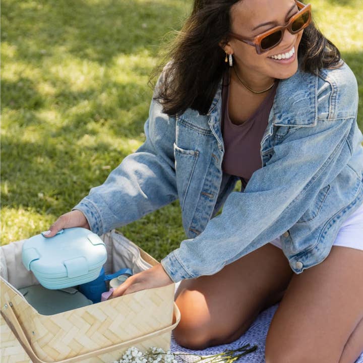 Stojo - Vendita all'ingrosso Contenitori per alimenti - Scatola portaoggetti pieghevole per alimenti da 24 once - Confezione chiusa6