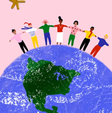 Carolyn Suzuki - Venta al por mayor Tarjetas de felicitación de Navidad - PAZ EN LA TIERRA - Tarjeta Navideña2