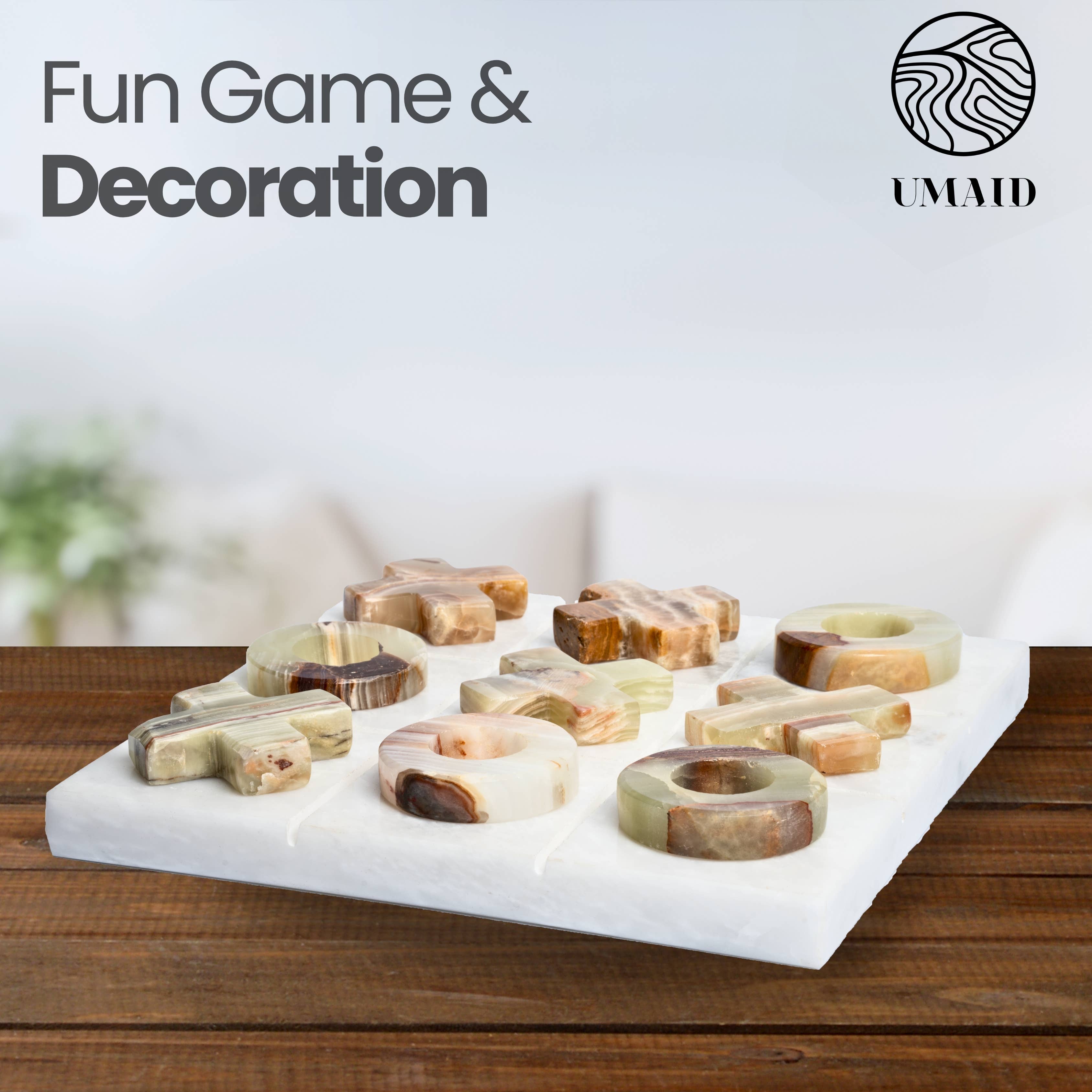 UMAID PRODUCTS - Wholesale Board Game - Marble Tic Tac Toe Game14
