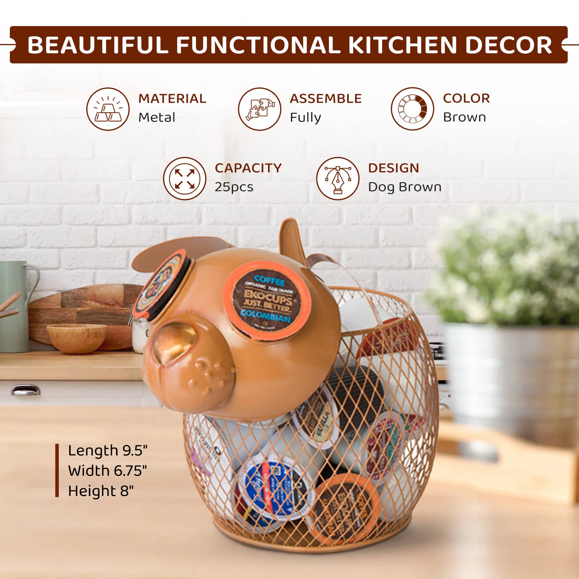 MADE EASY KIT - Wholesale Kitchen Storage/Organizer - Made Easy Kit Coffee Pod Organizer - Home Functional Décor55