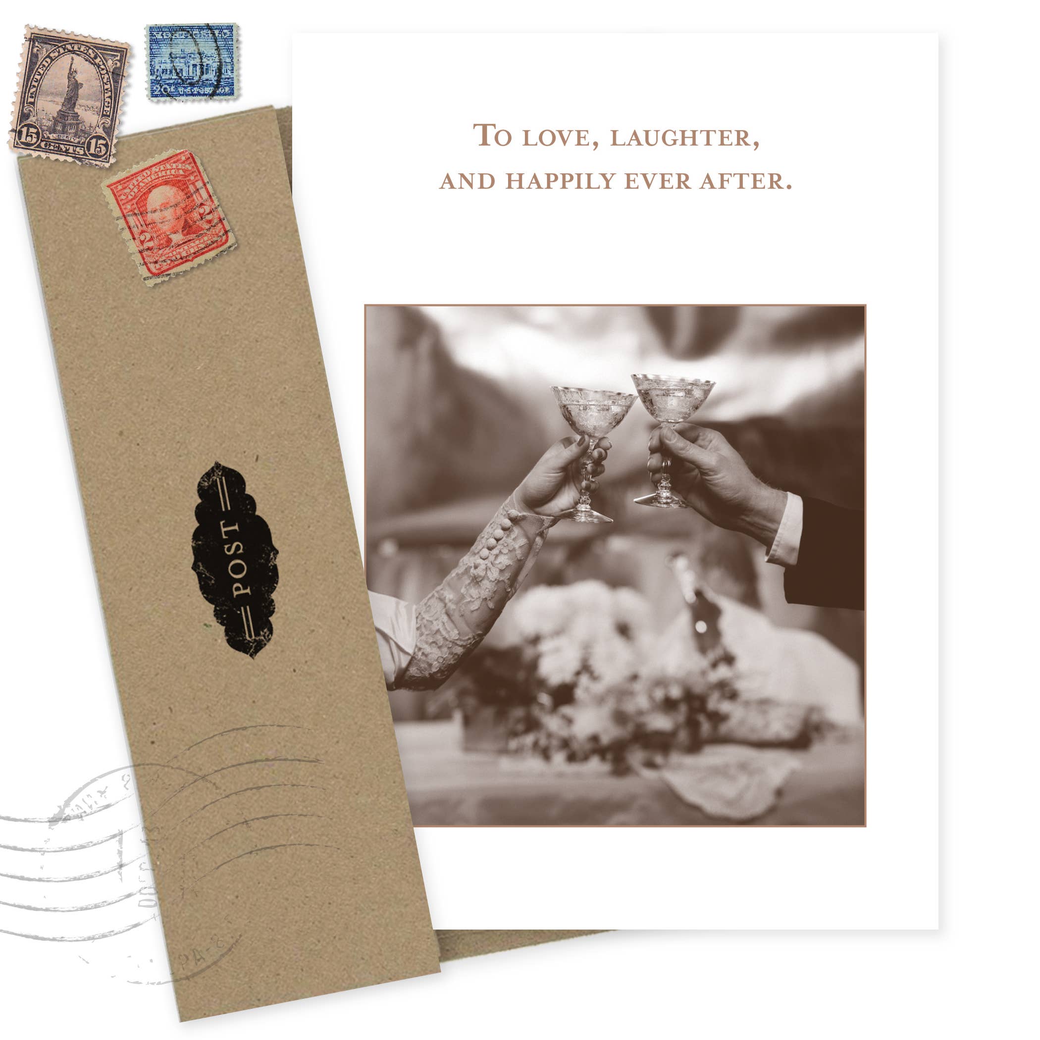 Shannon Martin Design - Wholesale Wedding Card - Happily Ever After Wedding Card2