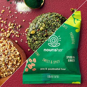 Nourisher - Wholesale Snack Bar - Prenatal/Postnatal Nutrition Bars - 6 Pack2