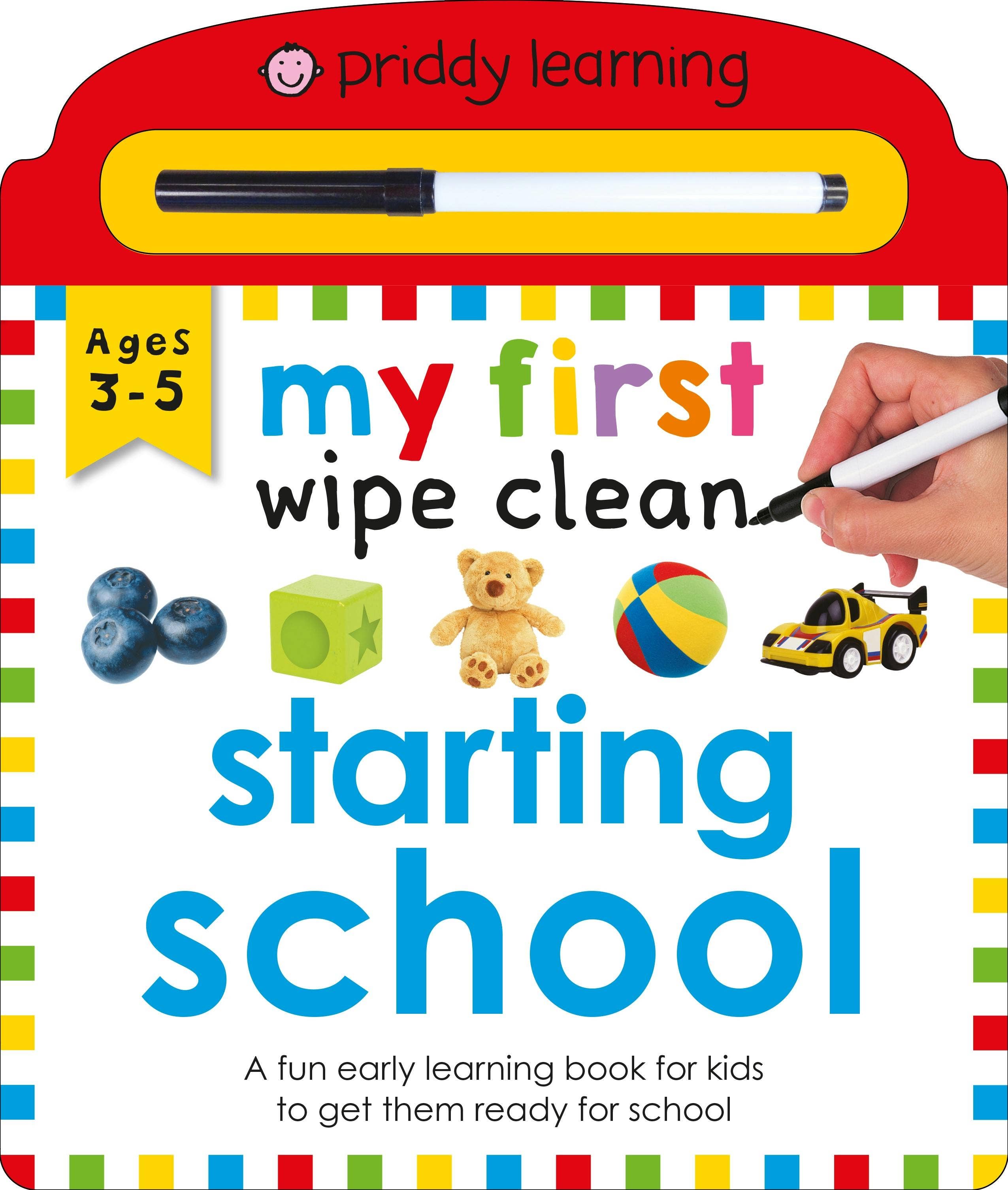 Macmillan Publishers - Wholesale Preschool Book (3-5) - My First Wipe Clean: Starting School Early Learning Book0