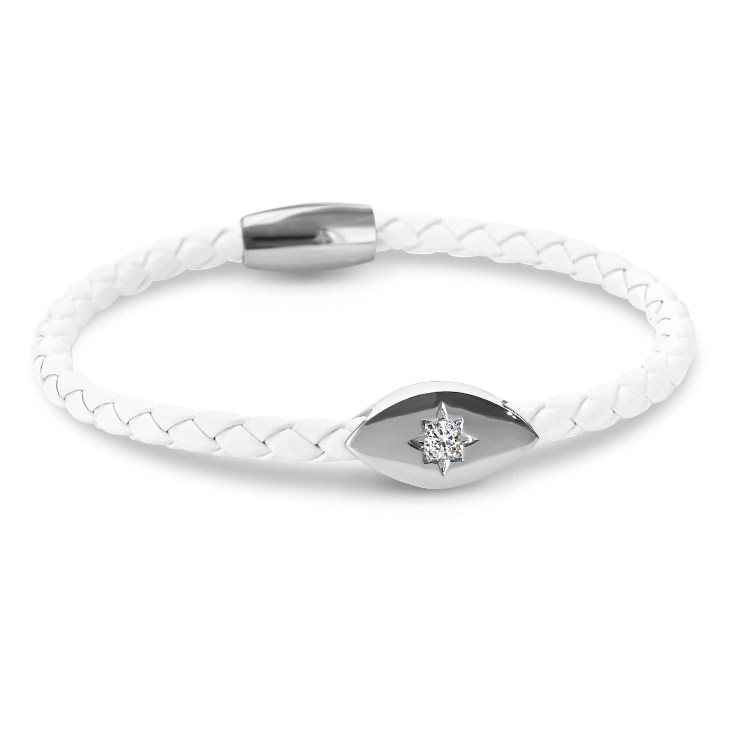 Liza Schwartz Jewelry - Vente Bracelets à breloques/pendentifs - Bracelet Evil Eye Starlight Argent - Cliquez pour plus de couleurs7