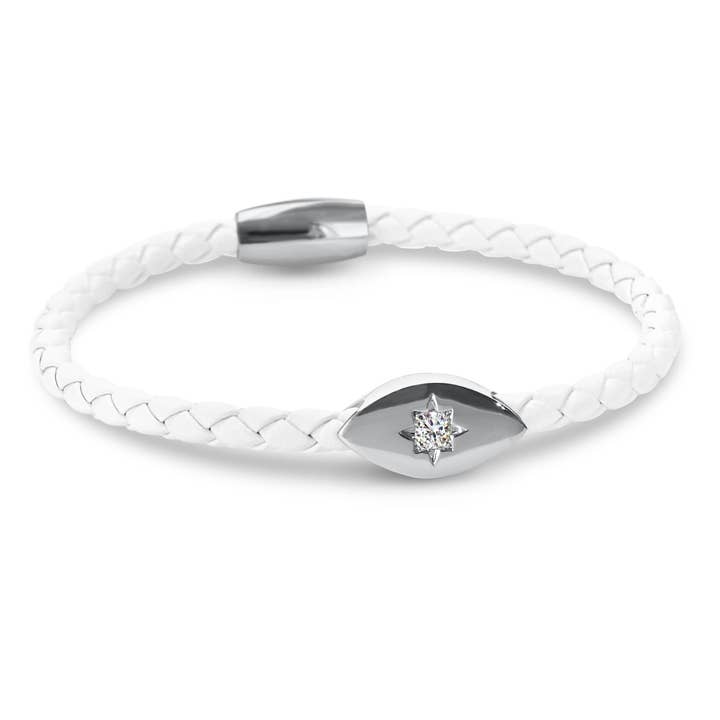 Liza Schwartz Jewelry - Wholesale Charm/Dangle Bracelet - Evil Eye Starlight Bracelet Silver - Click for more colors7