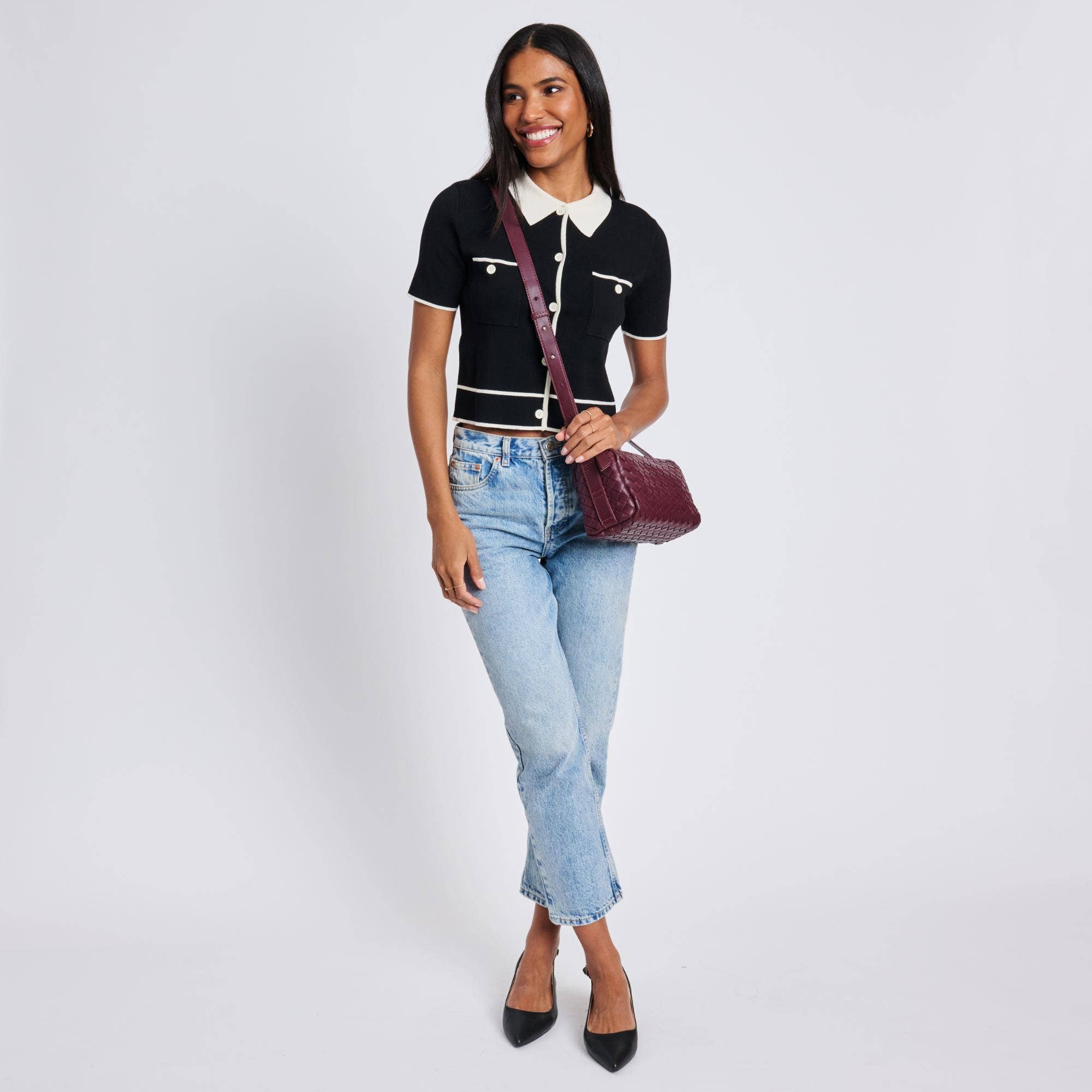 Moda Luxe - Vendita all'ingrosso Borsa a tracolla - Donna - Tracolla Charlotte Woven9