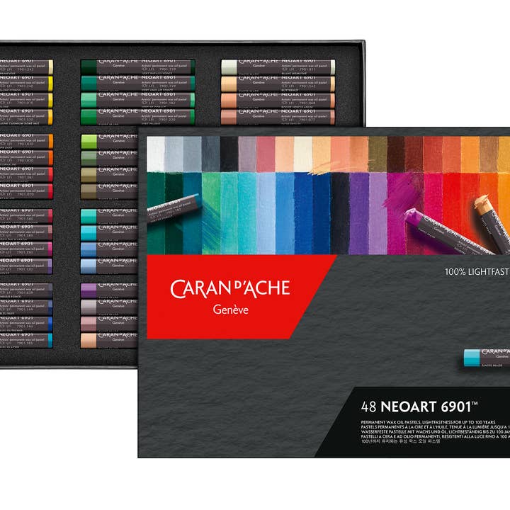 Set of 48 NeoArt 6901 Pastels for wholesale by Caran d'Ache