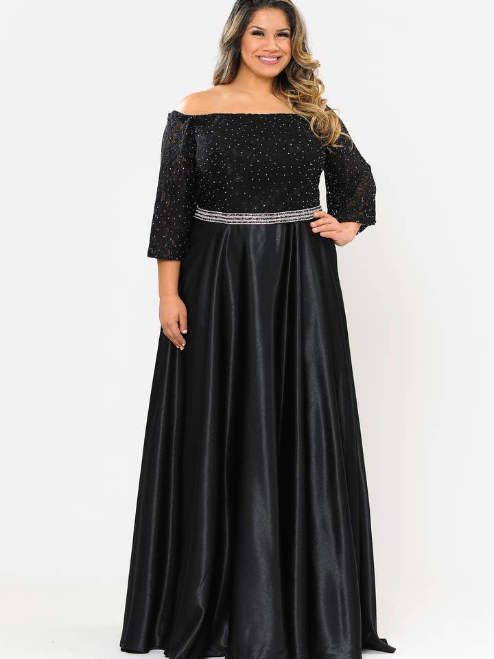 W1008 Seja visto como a realeza nesta manga de sino, por atacado de POLY USA