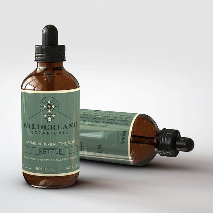NETTLE TINCTURE for wholesale by Wilderland Botanicals
