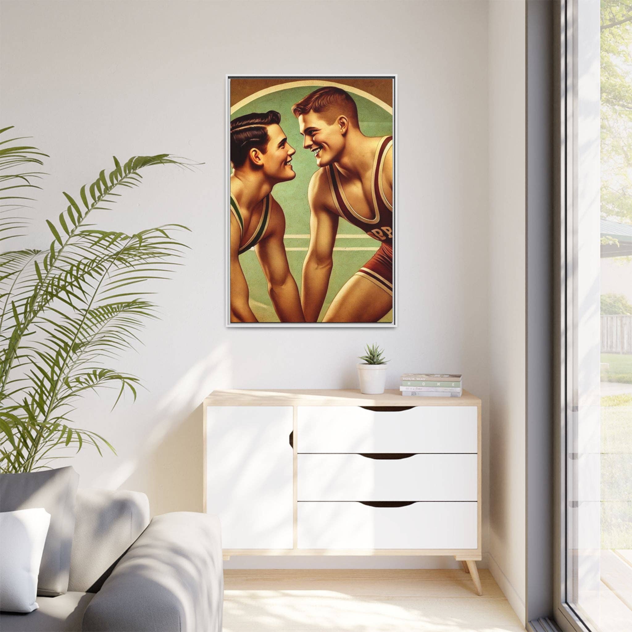 Walt & Pete - Wholesale Art Print - Missing Art Studies - Grant 03128