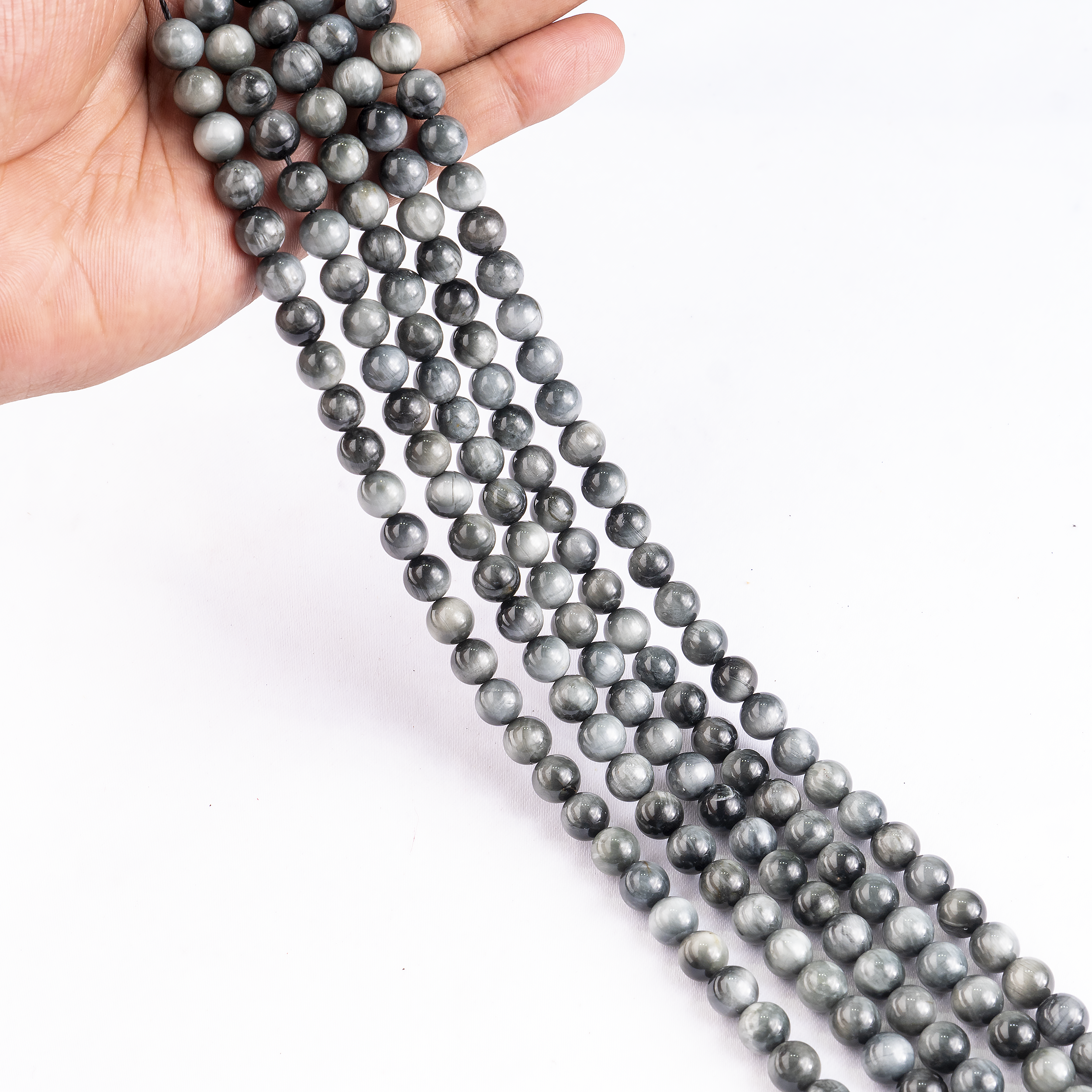 Soothing Crystals Beads - Wholesale Beads - Crystal Jewelry Beads | Cats eye| Gemstone Healing Beads 7