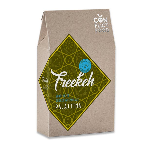 Packs Freekeh Peace Bio pour la vente par Conflictfood GmbH