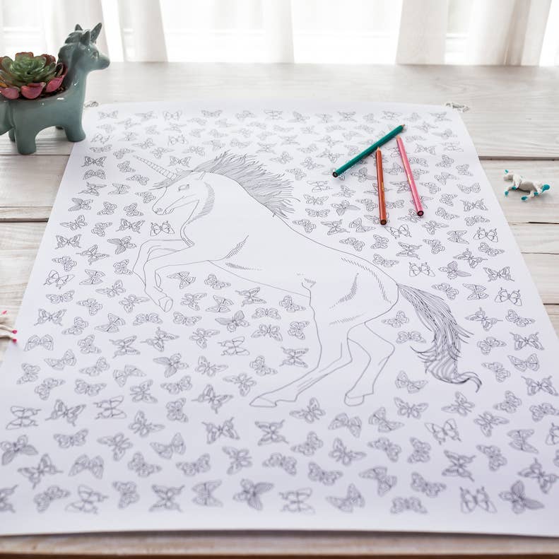 Anna Grunduls Design - Wholesale Poster - Unicorn Coloring Poster2