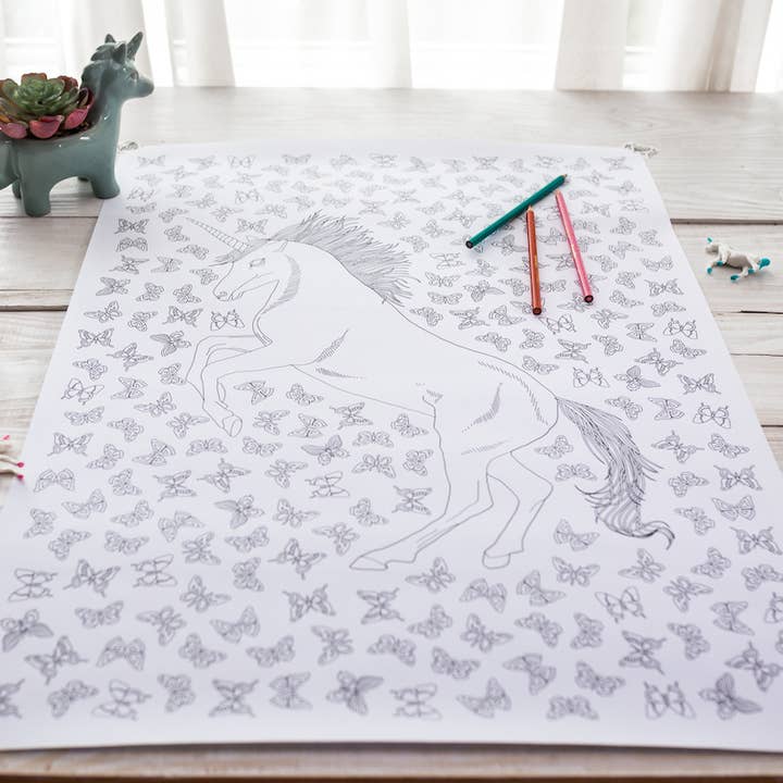 Anna Grunduls Design - Wholesale Poster - Unicorn Coloring Poster2