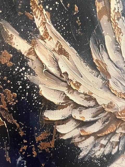 Rustic Nester - Wholesale Canvas Art - Christian home decor Canvas art print, Angel painting wall 1