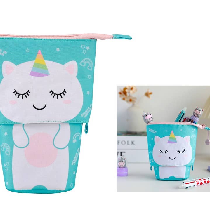 I-Total, I-Drink - Wholesale Pencil Case/Pouch - Popup Pecil Case Unicorn0