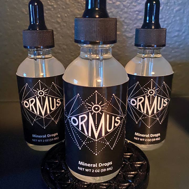 Ormus Mineral Drops for wholesale by The Loving Fungi
