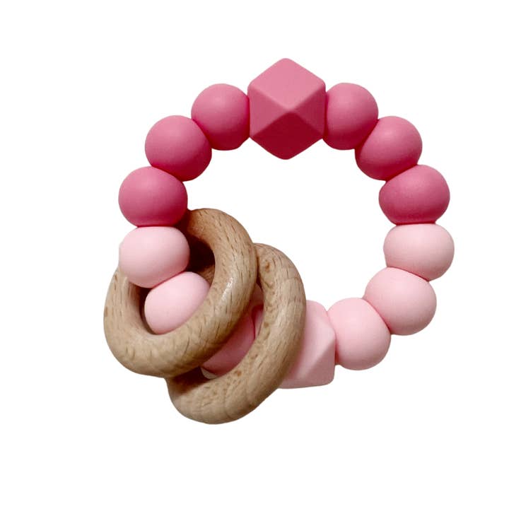 Teether - Baby Pink for wholesale by LouLou’s by Lourdes
