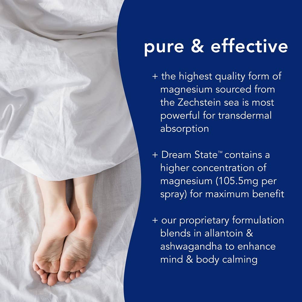 Barefoot Scientist - Vente Supplément oral/vitamine - Dream State | spray de sommeil au magnésium apaisant pour les sens6