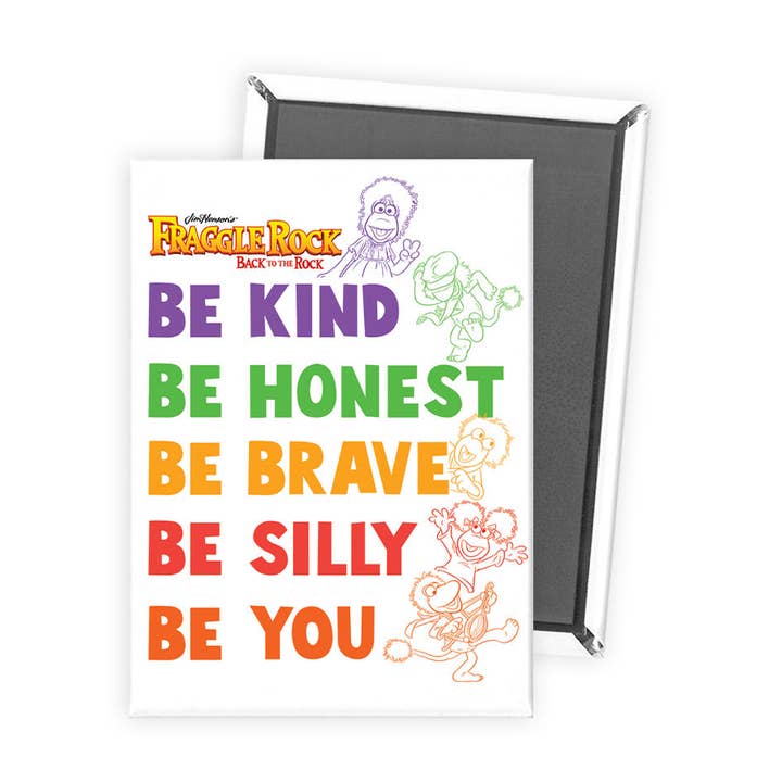 Be You Inspirational - Fraggle Rock Magnet for wholesale by Star Editions
