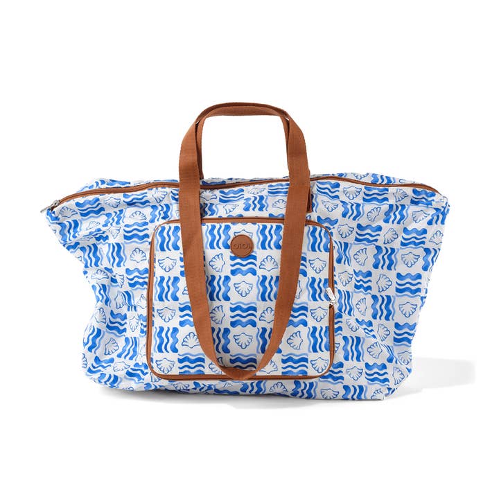 Fold-Up Tote - Coastline for wholesale by OiOi
