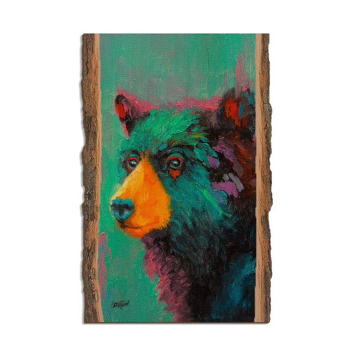 Blueberry Bear - Wood Magnets & Postcards for wholesale by DaydreamHQ