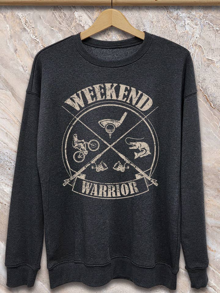 SPT-SS-135_Weekend Warrior - Sweatshirt for wholesale by SP Tops, Inc.