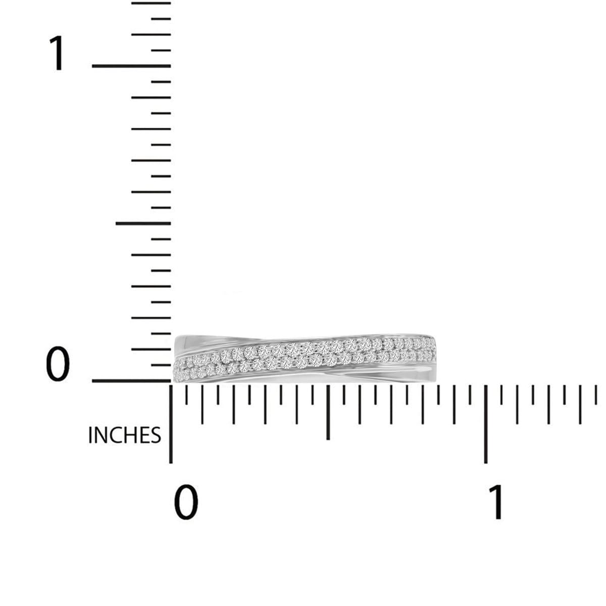 TimeLe$$ Classics – Anel de casamento por atacado – Aliança de casamento de diamante 0.25 CTTW para mulher em ouro 14K9