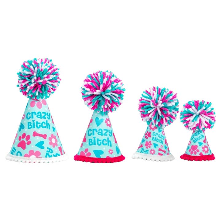 Chapeau de fête Crazy B pour la vente par Pup Party Hats