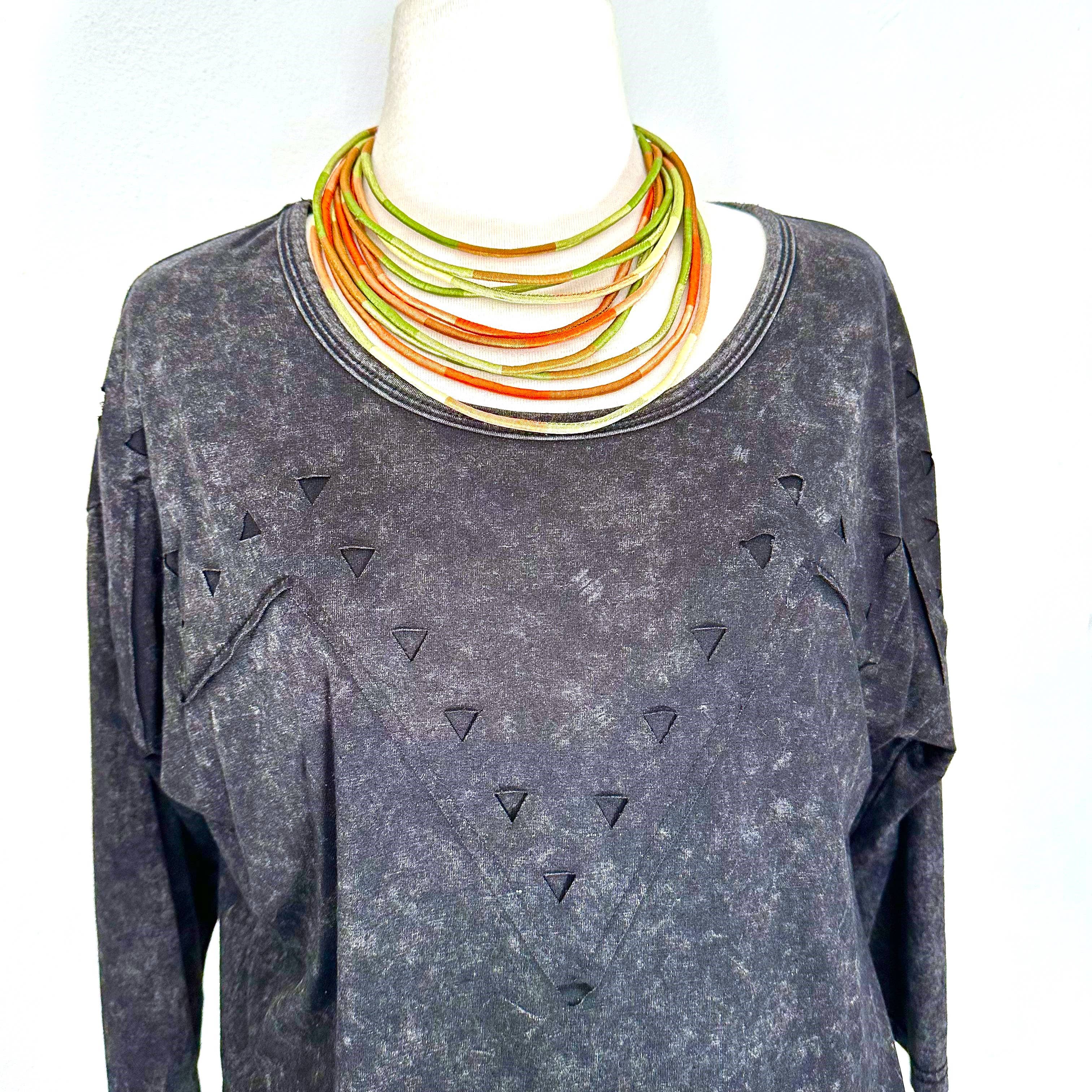 Sophie Silks - Wholesale Woven Necklace - Multi Strands Boho Necklace9