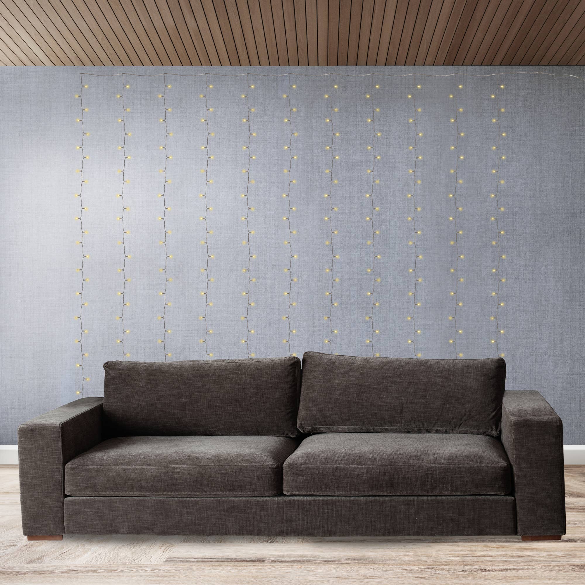 LumaBase - Wholesale String Lights - Electric LED Curtain Lights - Soft White3