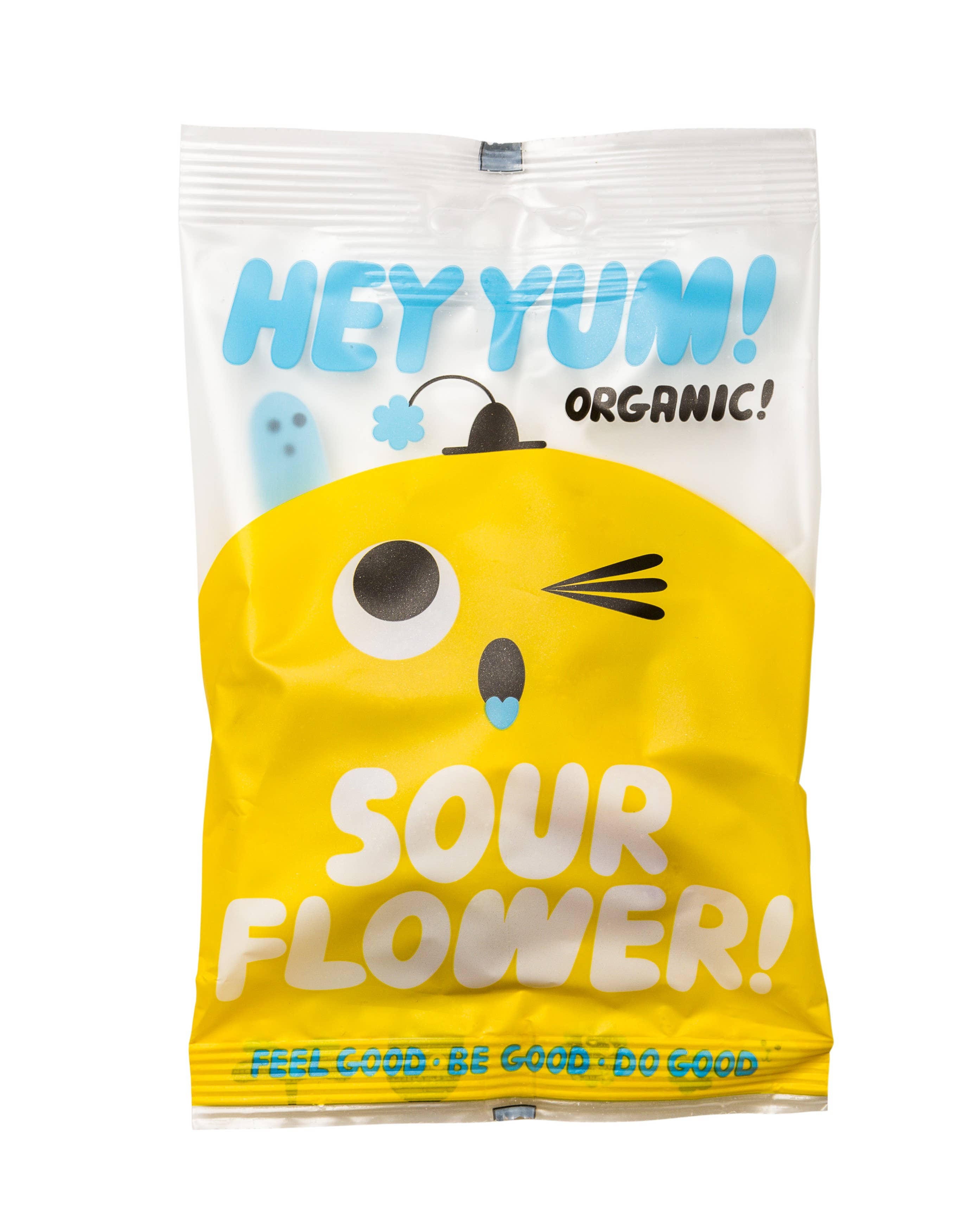 HEY YUM! - Wholesale Gummy - HEY YUM! Sour Flower - Biologische zure fruithardgums, 100 g4