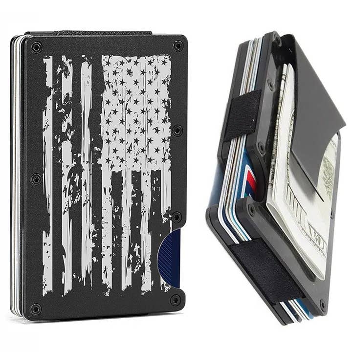 The American Gift Company (TAGCO) - Wholesale Card Holder - Unisex - RFID Blocking Minimalist Scratch Resistant Slim Credit Card