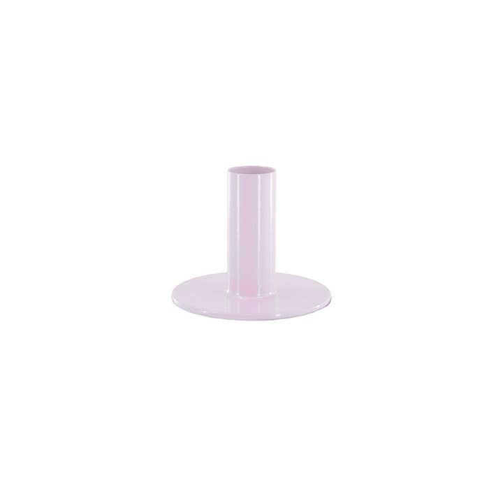 Candleholder - Basic - Metal - Lila - 8x8x6,5cm for wholesale by Housevitamin bv