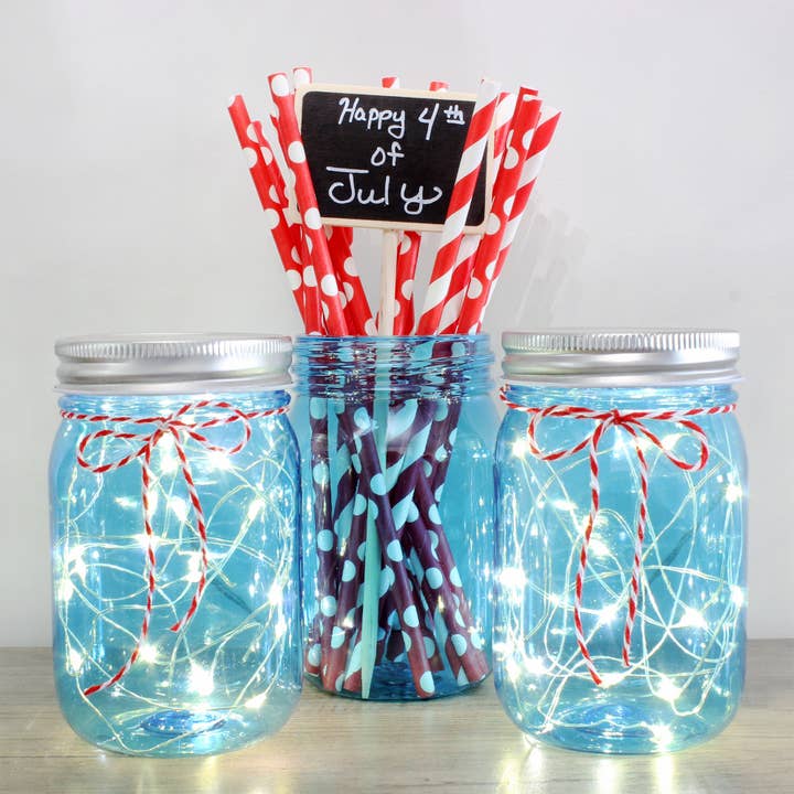 Kurated Korner - Wholesale Jar - Cornucopia 16oz Plastic Mason Jars with Metal Lids (8pk)12