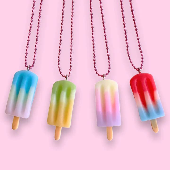 Pop Cutie Copenhagen - Wholesale Kids Necklace - Kids - Pop Cutie Sorbet Ice Lolly Necklace3