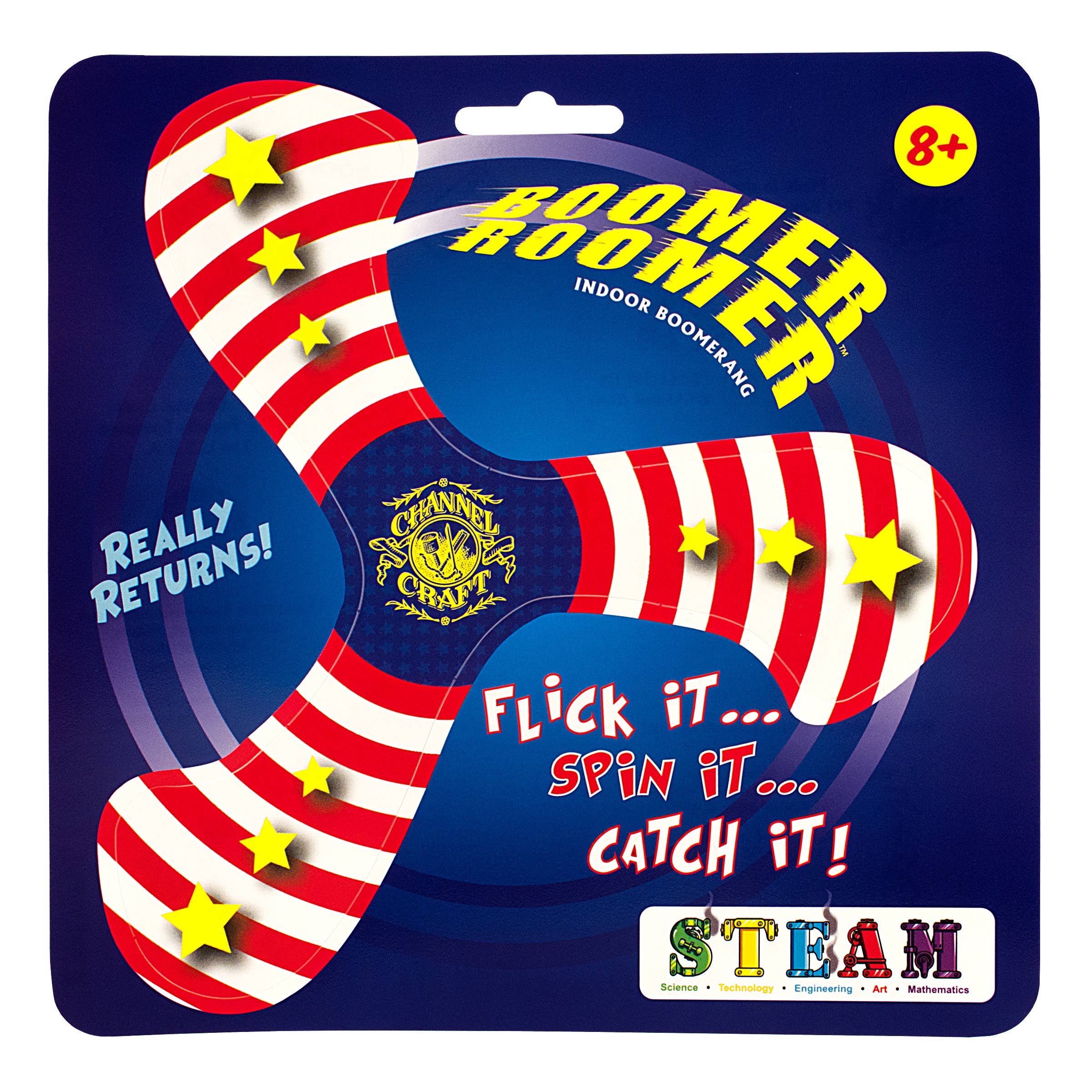 Channel Craft - Wholesale Classic Toy - Kids - Boomer Roomer Indoor Boomerang1