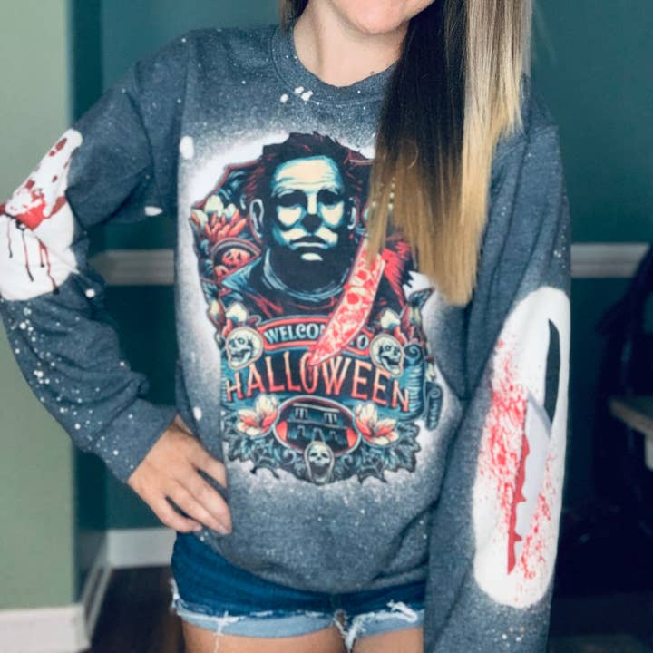 Halloween Sweatshirt for wholesale by Southern Backroad Tees LLC