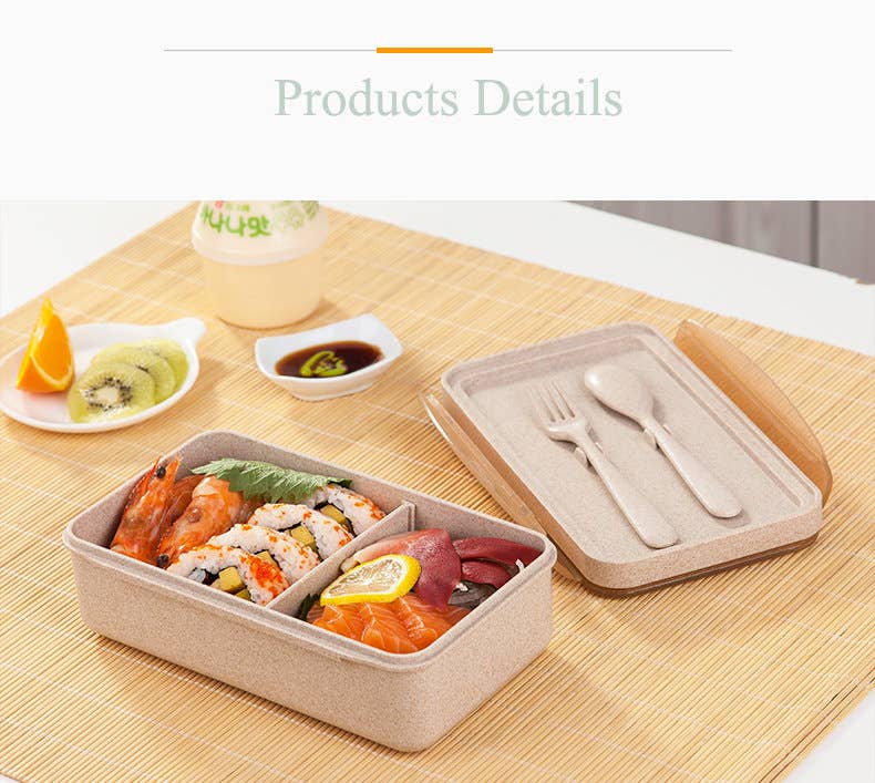 O-Yaki Products – wholesale Lunch bag/box – Ecoware Lunchbox BRN2