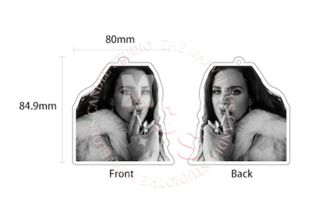 Marvelous Candle Studio - Wholesale Car Freshener - Women's - Lana Del Rey Air Freshener3