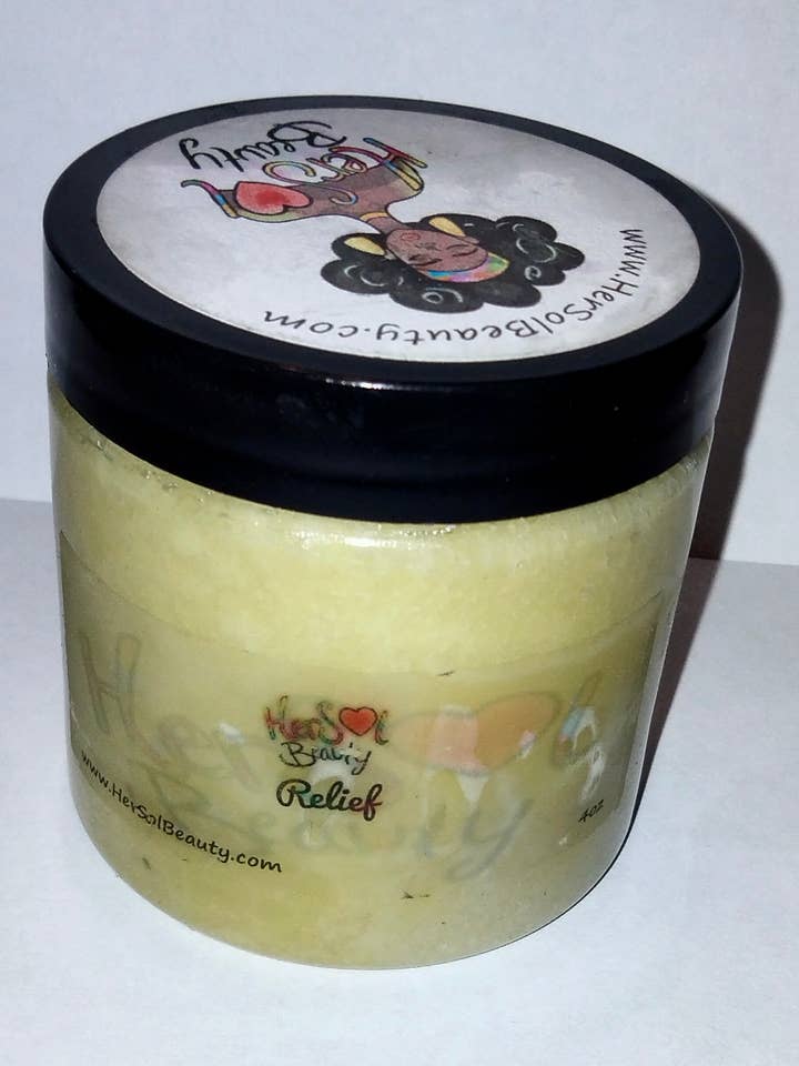 Entlastung Körperbutter für den Großhandel von HerSol Beauty