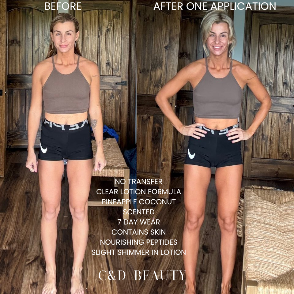 C & D Beauty LLC. - Wholesale Self-Tanner - Peptide Self Tanning Lotion2