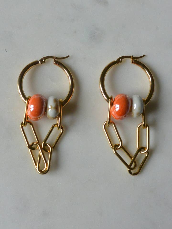 Orecchini TIDA O per la vendita all'ingrosso da parte di Shaker Jewels