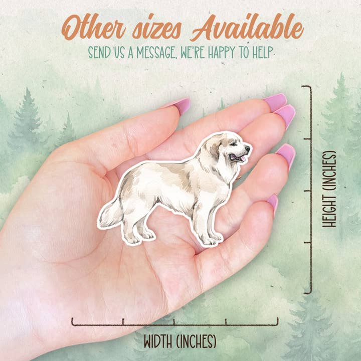 Soul Familiar - Wholesale Sticker - Great Pyrenees dog sticker1